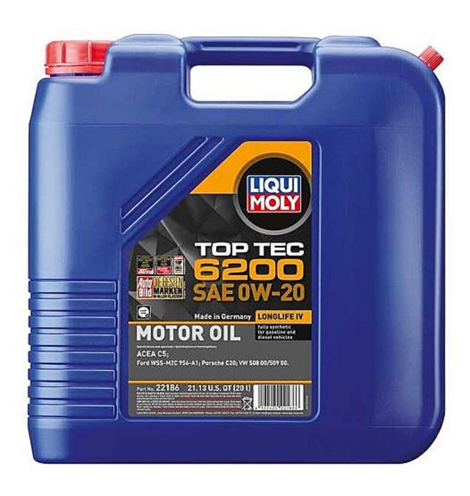 com: Liqui Moly TOP TEC 6200 0W20 20L : Automotive