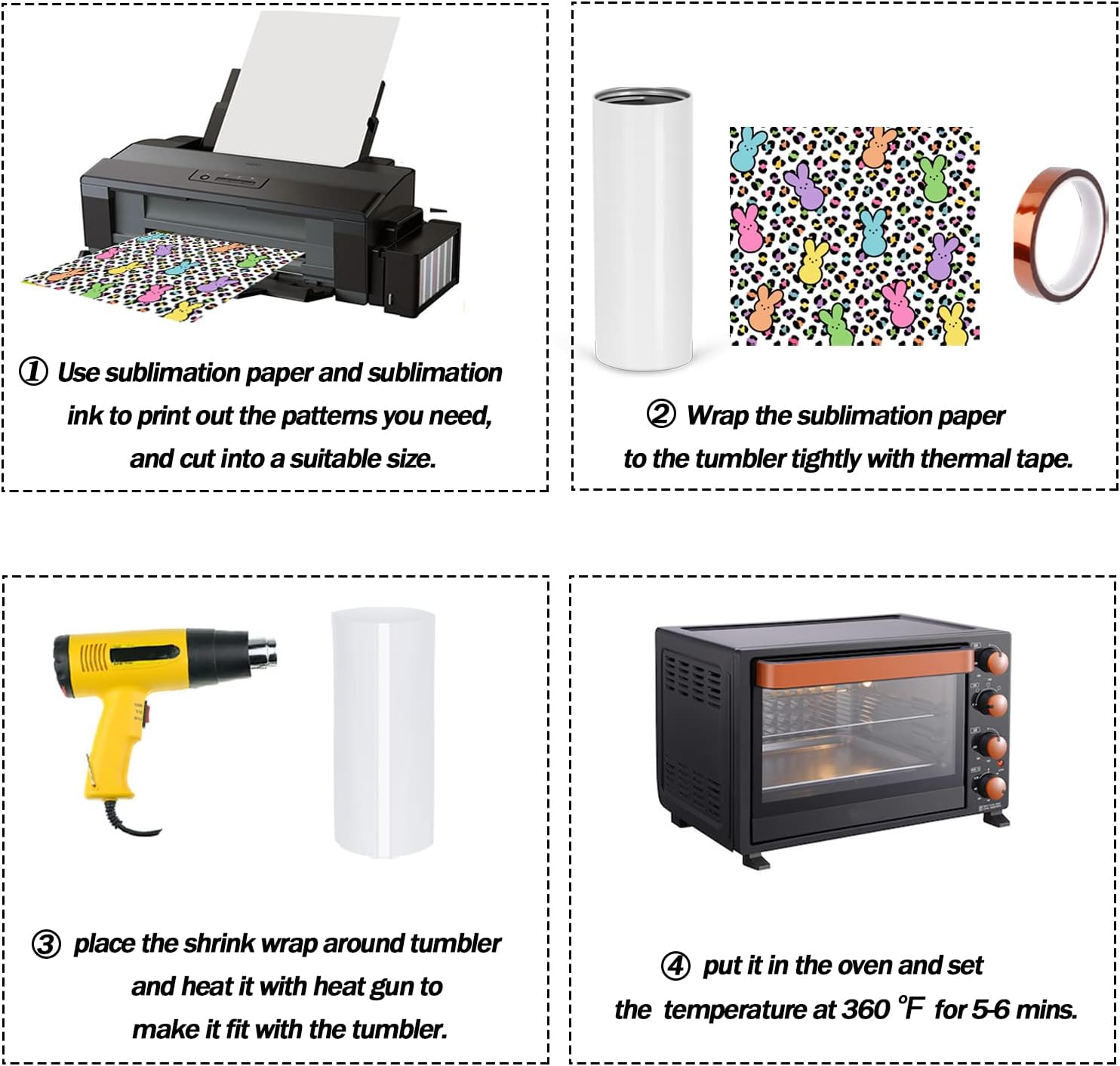 8 Pack Sublimation Tumbler Bulk 20oz Skinny Straight, Sublimation Sport Water Bottles, Double Wall Stainless Steel Cups with Portable Handle, Individually Boxed - Image 4