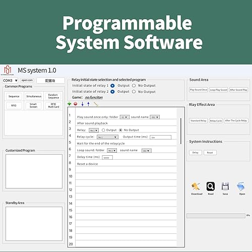Miniatura 5 de Escape Room Prop 4.3 pulgadas 7 pulgadas pantalla táctil con controlador programable y altavoz para juego de sala de salida