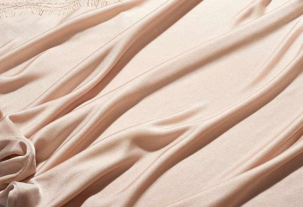 SilRiver Silk Women's Camisole Deep V-Neck Tank Tops Lace Cami Tops for Women Undershirts - Image 2