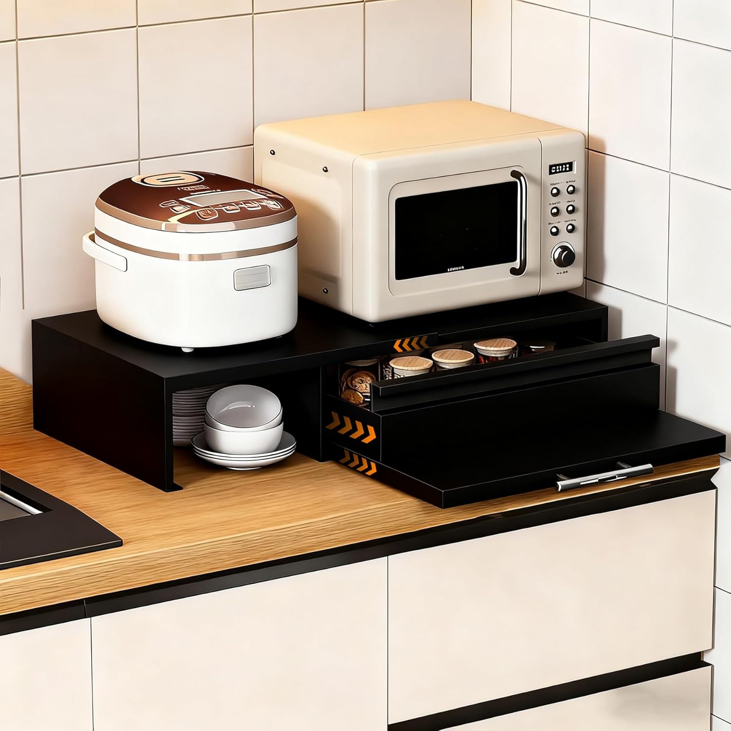 海外限定非売品レアキャンベル スープ収納ラック レッドキッチン 海外