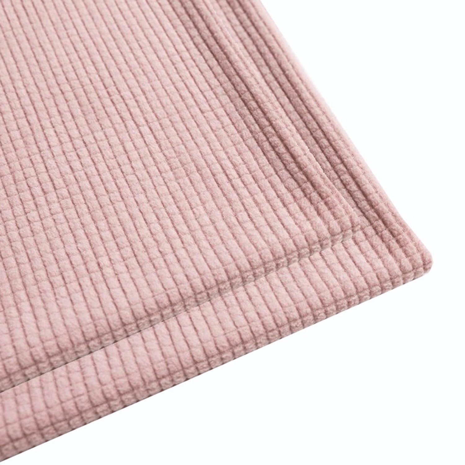 HKJGNH Set of 2 Pillow Covers Corduroy Soft Extra Large Cushion Covers For Living Room Sofa Super King Size Pillow Cases Decorative Couch Pillowcases(H9,2pcs 90x90 cm (36x36 in))