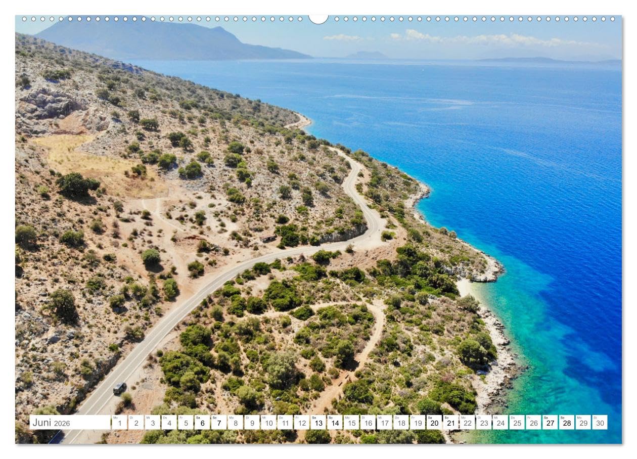 Mit dem Campervan über den Balkan (hochwertiger Premium Wandkalender 2026 DIN A2 quer), Kunstdruck in Hochglanz: Eine Reise mit dem Campervan zu den schönsten Plätzen des Balkans. (CALVENDO Orte)