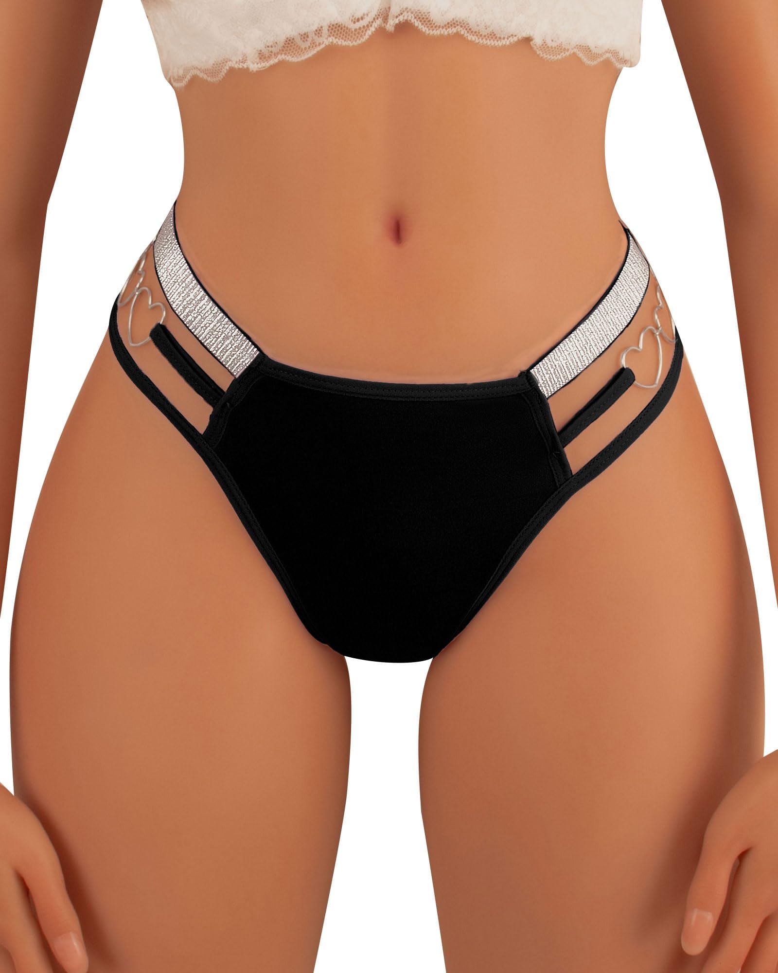 Women's Shine Strap Underwear Sexy Comfortable Panties Underwear