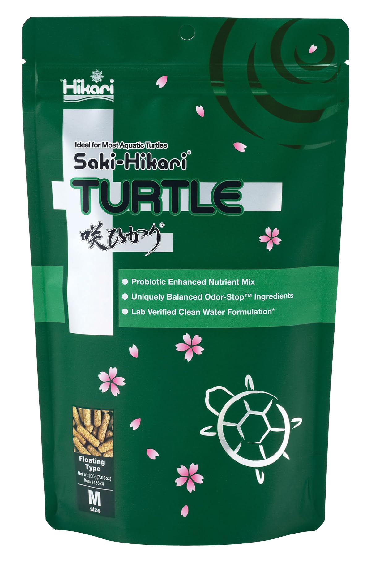 Hikari 330337 Saki-Turtle Sticks, 7.05 oz, Black