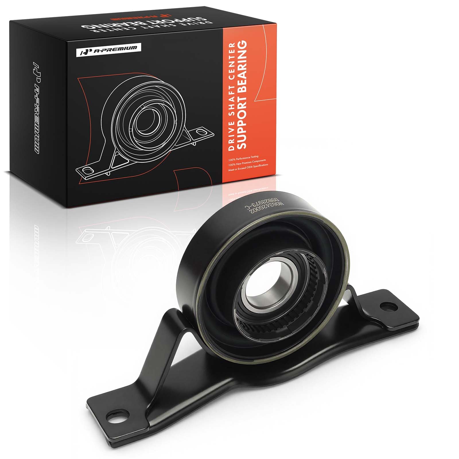 A-Premium Drive Shaft Center Support Bearing Compatible with Dodge | for Charger 2015-2018, Challenger 2015-2020 & Chrysler 300 2015-2018, Replace# 52123973AB, Driveshaft Carrier Bearing