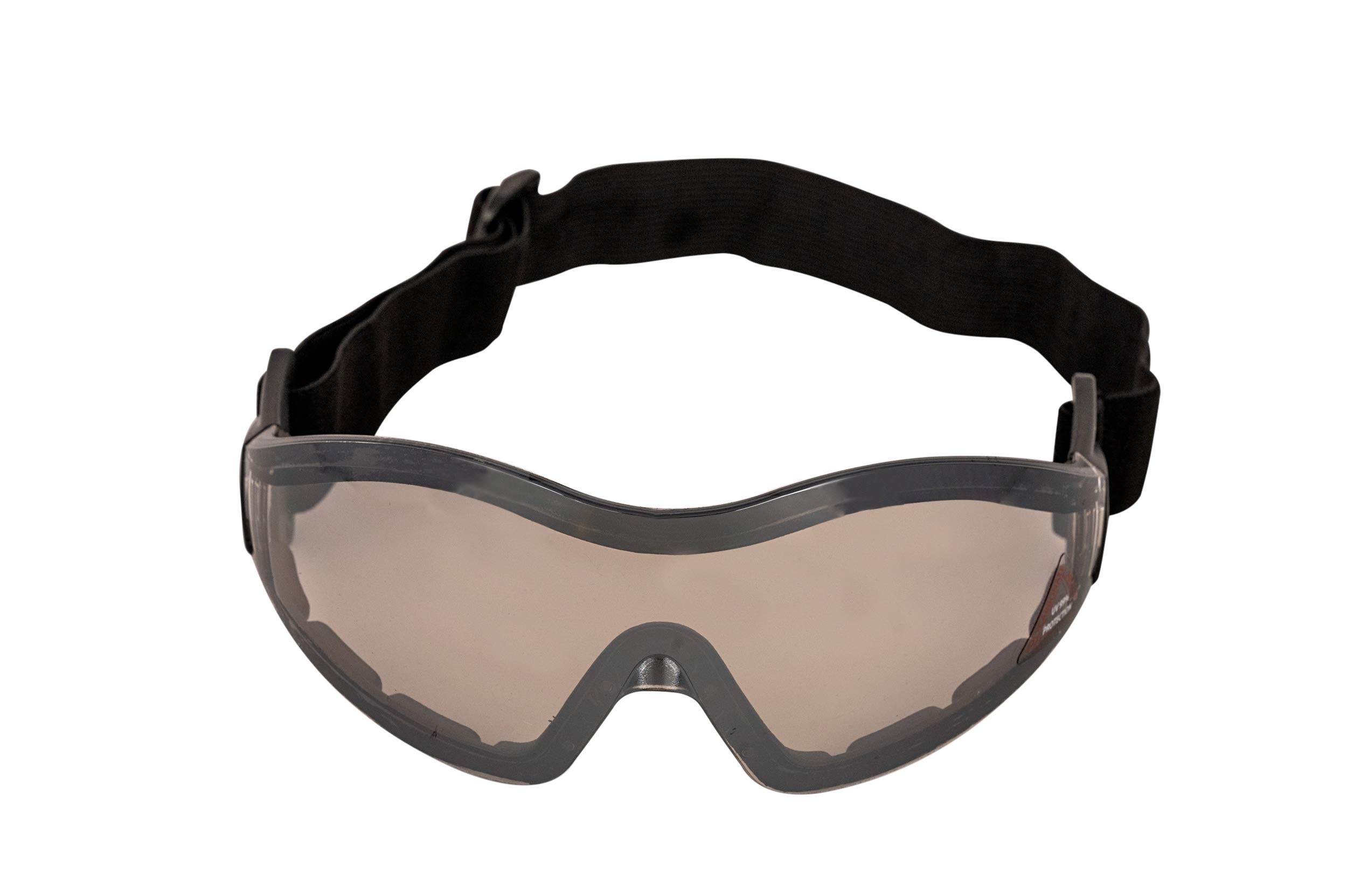 Safe Handler Mirage Mirror Safety Goggles | UV Protected, Anti-Scratch, Anti-Fog, Outdoor Activity Wind Resistant Eyewear for Men and Women, with a Protective Pouch