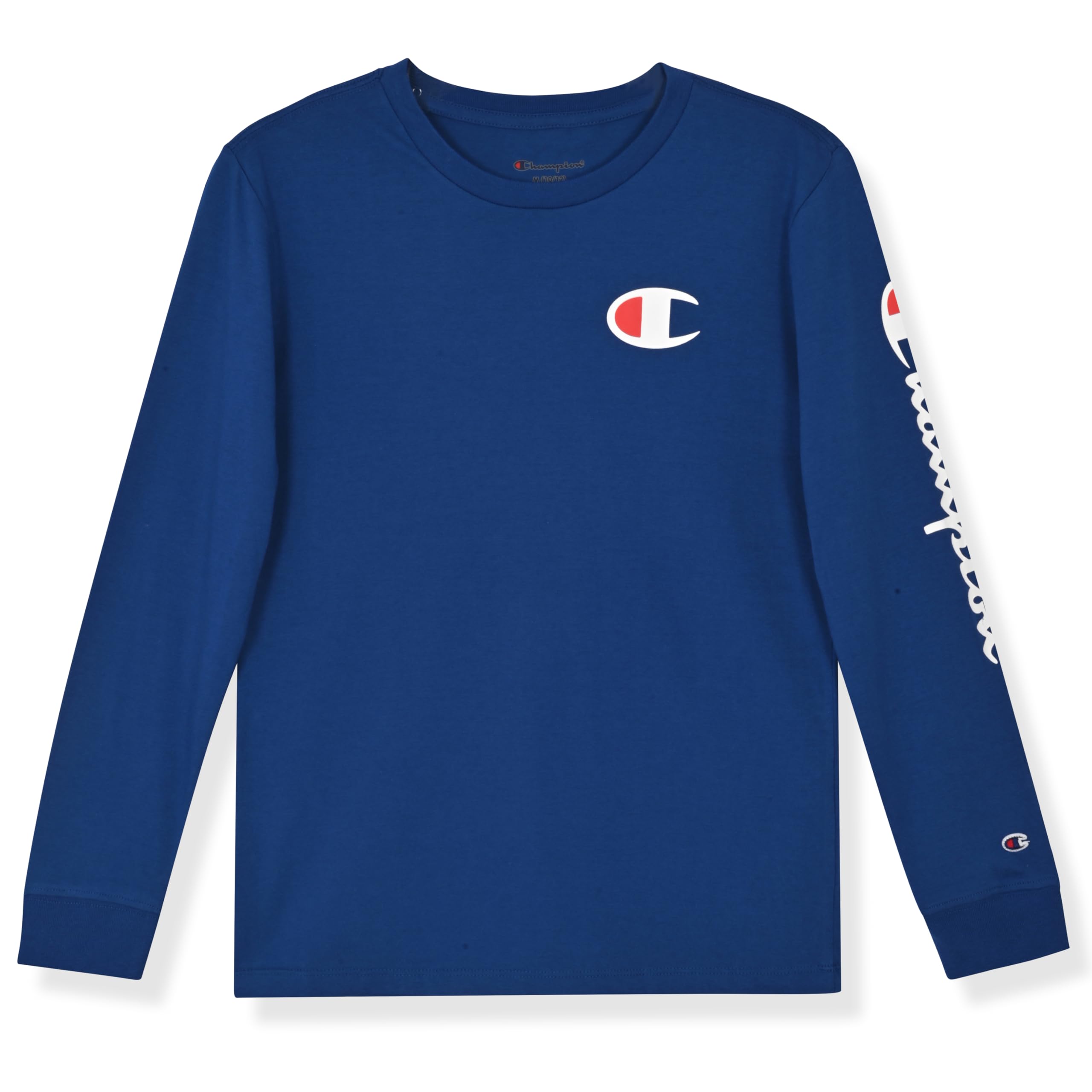 Champion Boys' Long Sleeve Tee Shirt Athletic Top