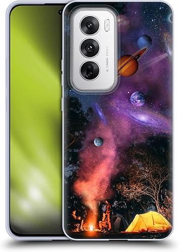 Miniatura 12 de Head Case Designs Officially Licensed Dave Loblaw Synthwave Street Sci-Fi and Surreal Soft Gel Case Compatible with Oppo Reno12 5G Synthwave