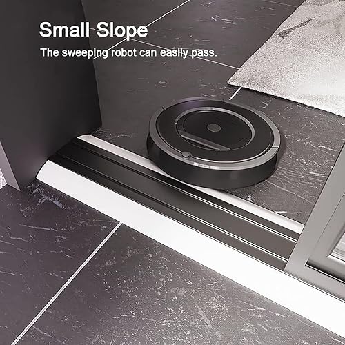 Miniatura 4 de Indoor Threshold Ramps, Non-Slip Wheelchair Ramp, Portable Ramp Step Mat for Sweeping Robot Wheelchair Electric Vehicles Scooter Bathroom Porch