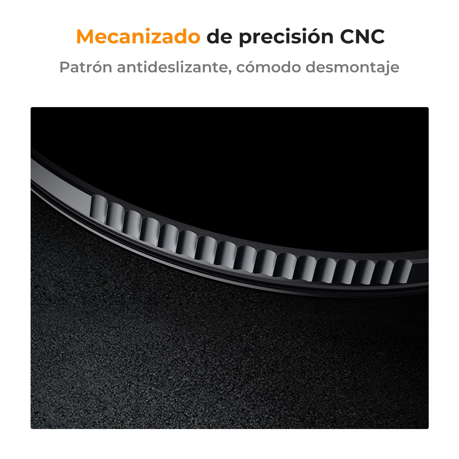 K&F CONCEPT Nano-Xcel 49mm Filtro ND1000000(20 f-Stops) para Eclipse Solar, Filtro de Densidad Neutra ND para Fotografía Solar, Vidrio Óptico HD con Revestimiento Nanométrico de 28 Capas