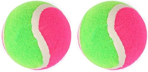 MIDELONG Bolas adhesivas de repuesto para lanzar y atrapar palas de pelota, juegos deportivos (gancho y bucle) actividades al aire libre, repuesto