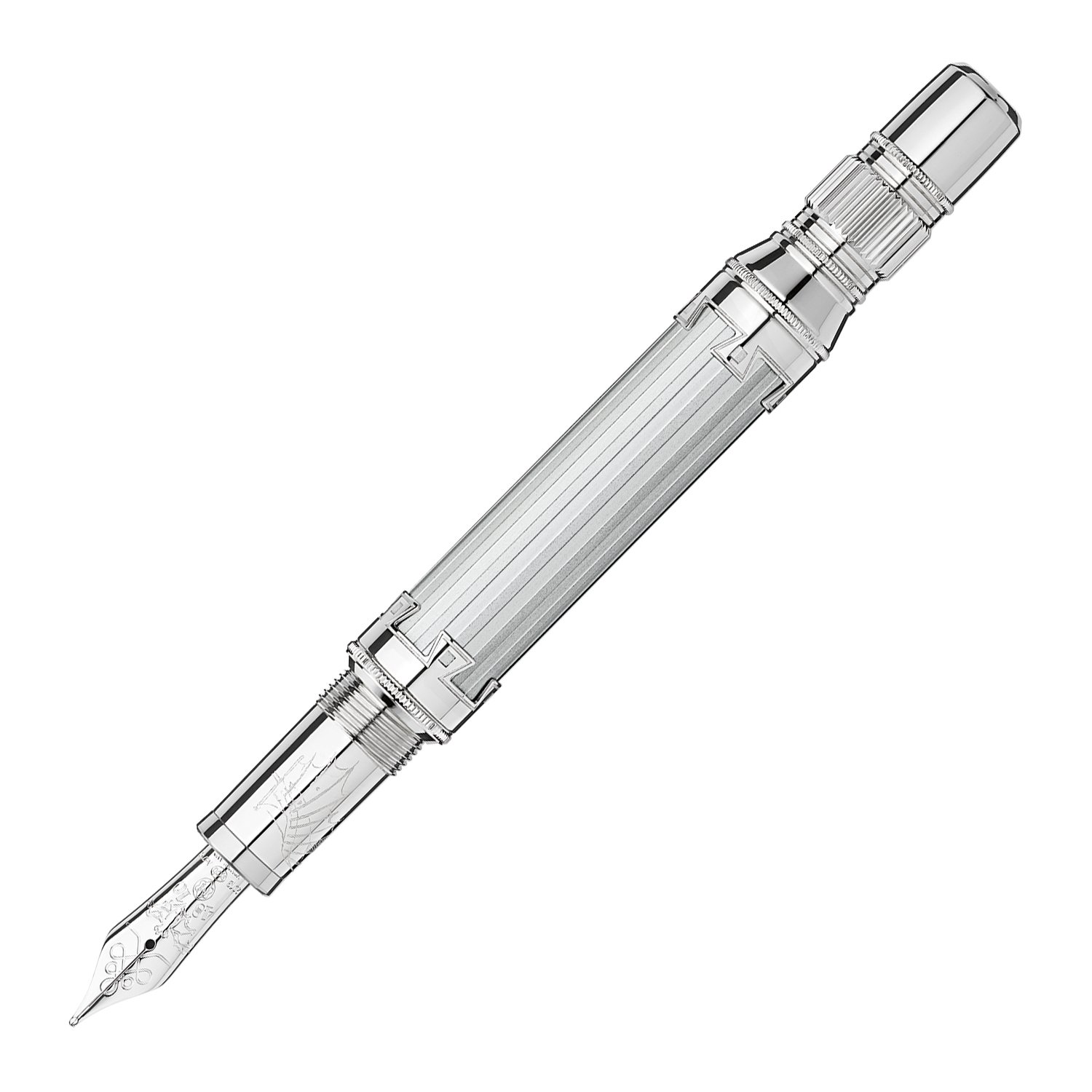 Amazon | Montblanc 109250 レオナルド 限定版 3000 万年筆 M | 万年筆 