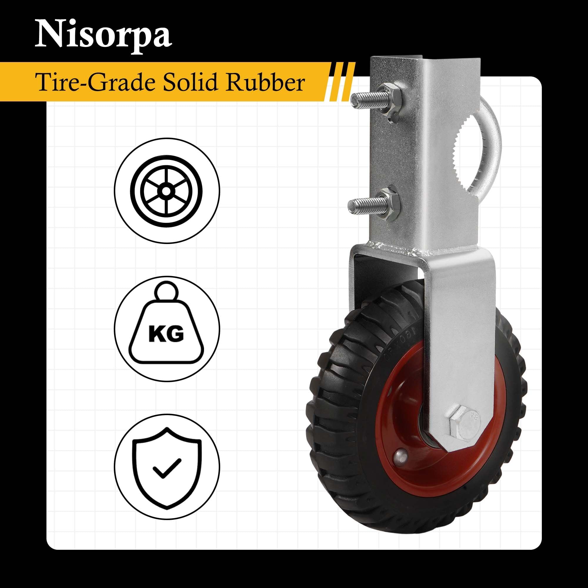Gate Wheels - Eliminate Dragging & Sagging -3