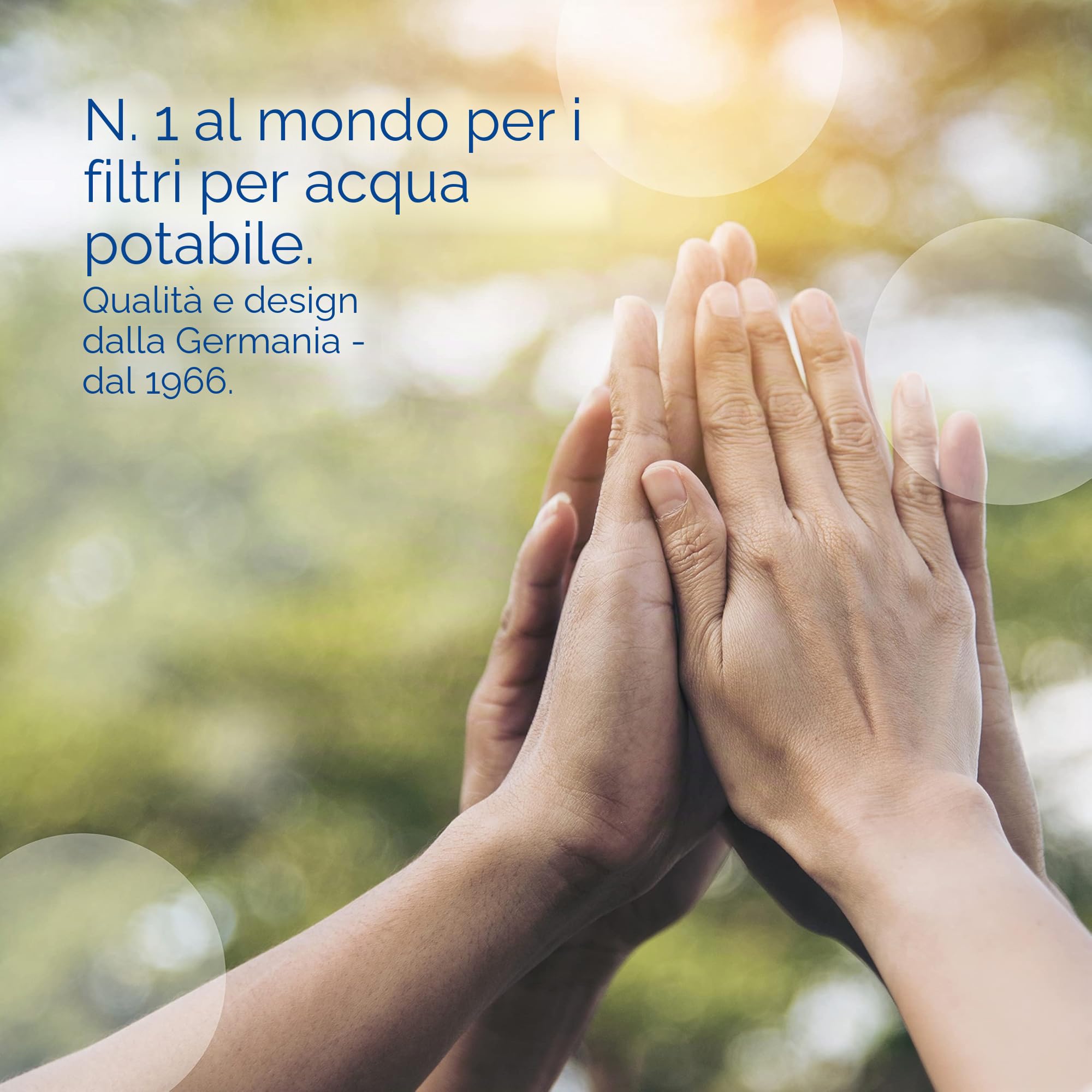 Brita Distributore filtrante per acqua 8, 2 L con filtro, Bianco