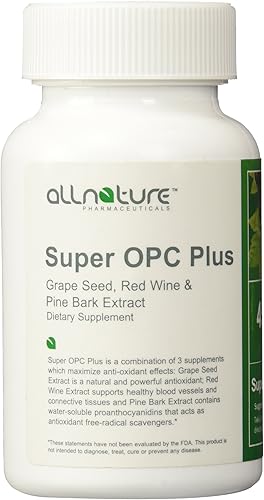 Miniatura 2 de All Nature Super OPC Plus (semilla de uva, vino tinto y extracto de corteza de pino)
