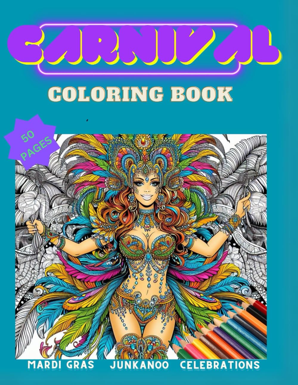 Carnival Coloring Book: Coloring book