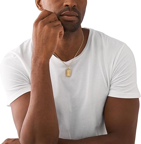 Amazon | [Diesel] ドッグタグペンダントネックレス オール
