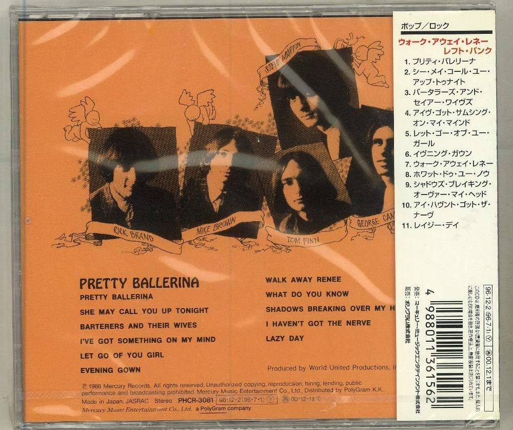 その他 Walkaway Renee/Pretty Ballerina p706p5g The Left Banke- Walk Away Renée/Pretty Ballerina (Side One