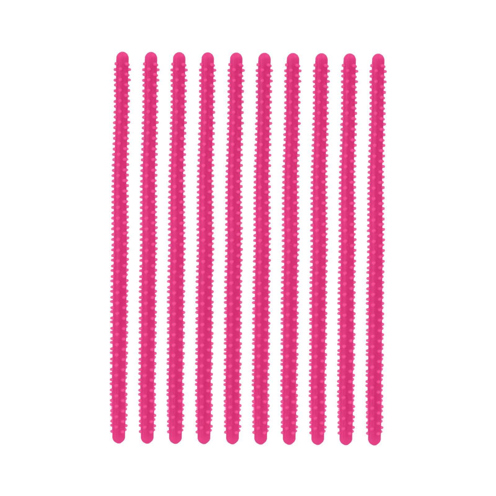 HEAVENGLOW 10Pcs Perm Bar for Thin Thick Hair Dry Wet Hair Long Short Hair large rose Red-picture-11