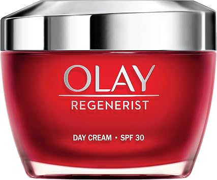 Olay Regenerist Day Face Cream With SPF30, Unique Formula With Vitamin B3 & Niacinamide, Instantly Hydrates For 24H, 50ml & Regenerist Ultra Rich Day Face Cream, 50ml