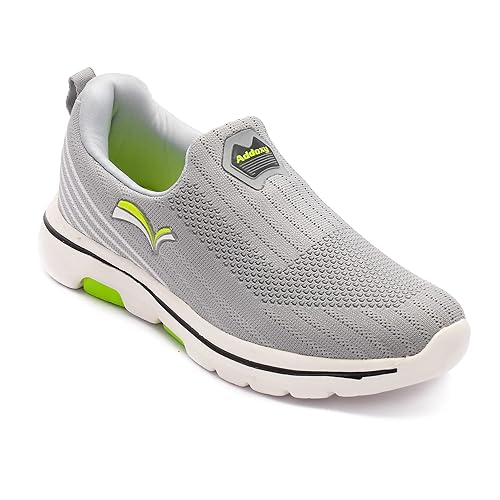 gray slip on tennis shoes