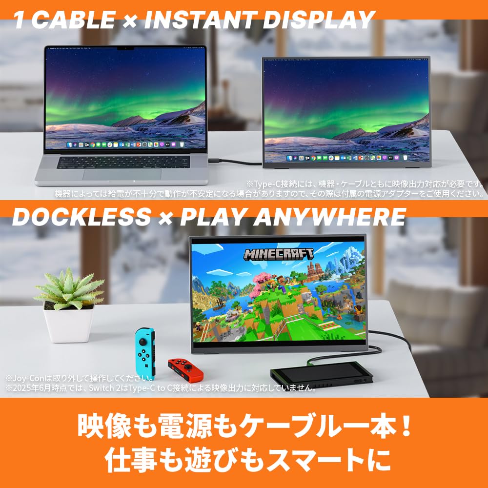 モバイルモニター 13.5 Inch 2K 2256x1504 cocopar Amazon.co.jp: モバイルモニター cocopar 13.5インチ 2K解像度