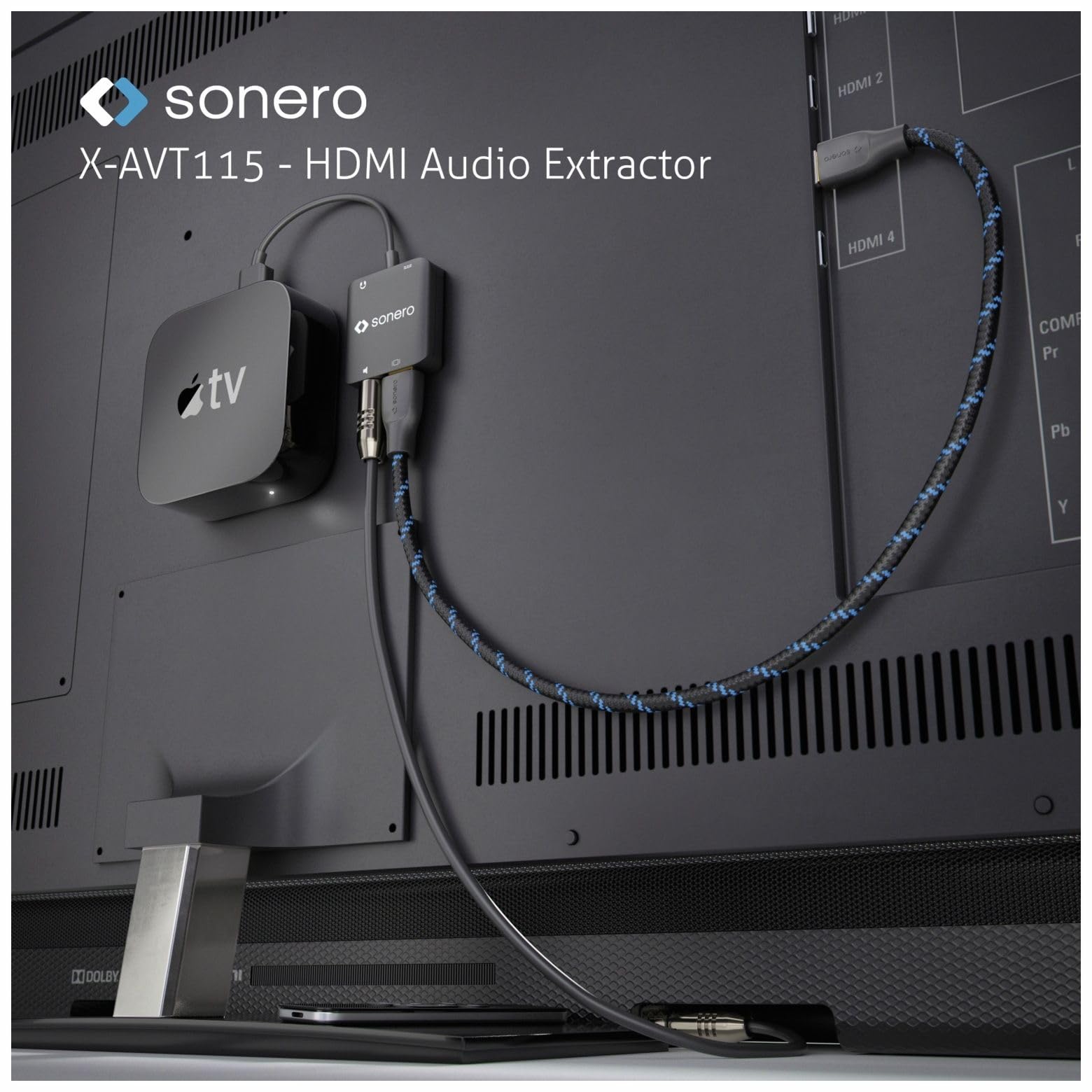 Sonero HDMI Audio Extractor, 4K