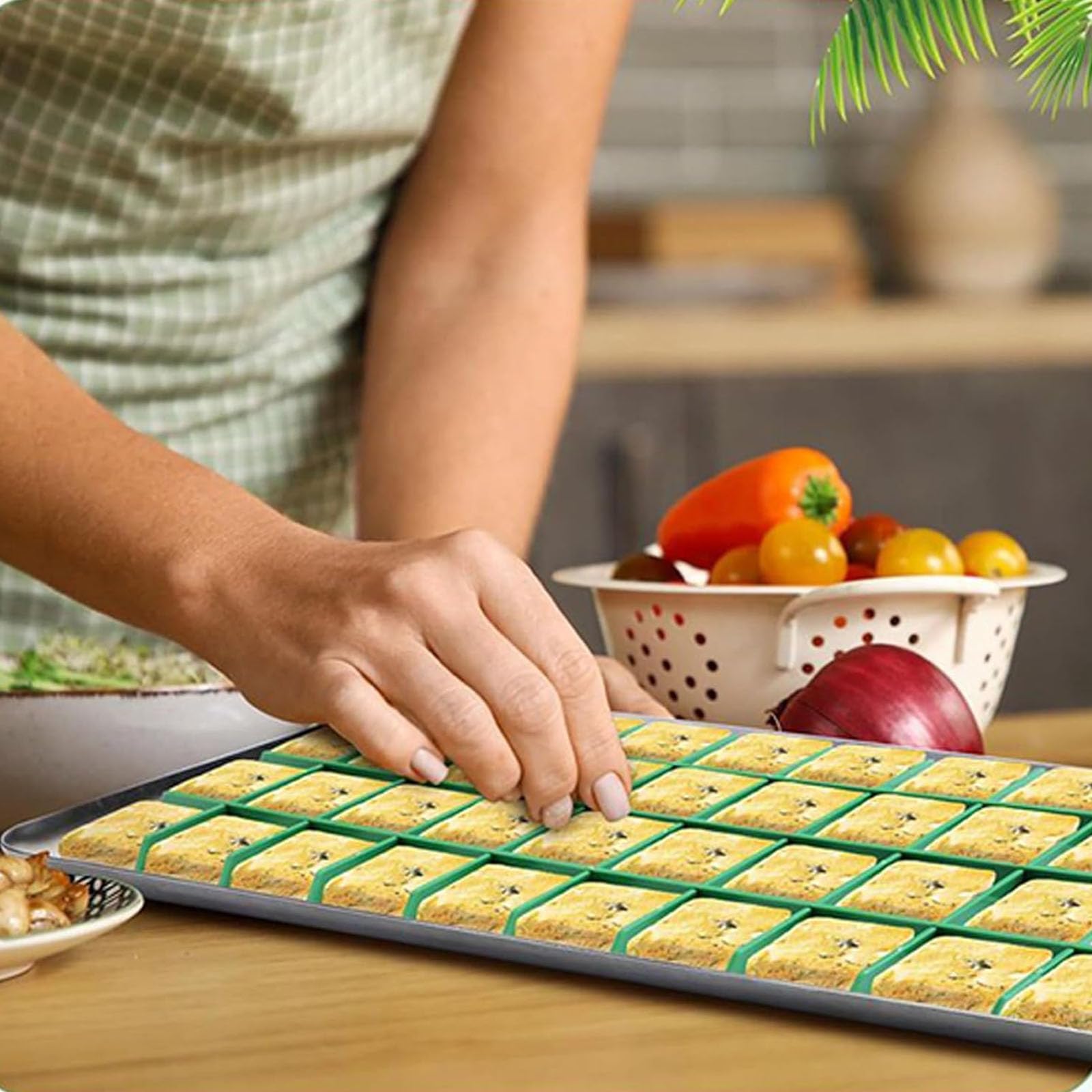 5 divisori in silicone per liofilizzatore, per conservare alimenti, frutta, verdura, caramelle, accessori da cucina, caramelle, vassoio per congelatore con divisori
