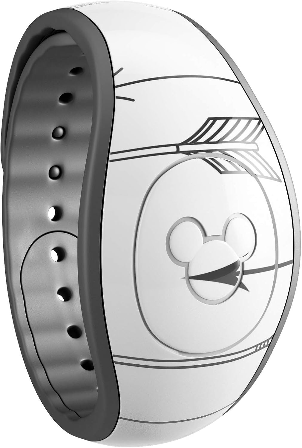 Design Skinz Animal Space Marble Agate Glitter Sticker Decal Scratch Resistant Skin Cover Compatible with Disney MagicBand+ (MagicBand Not Included) image 3