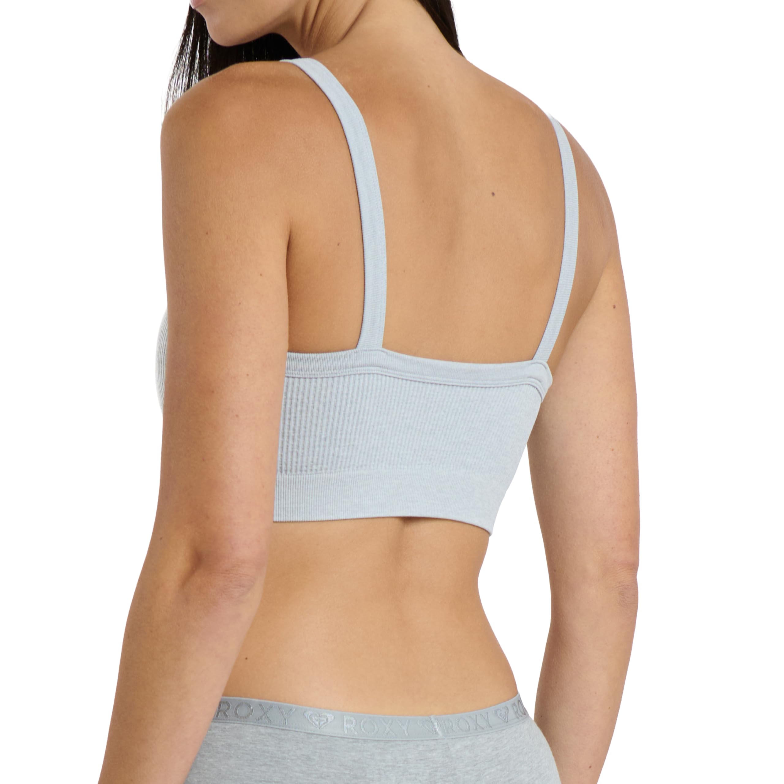 Roxy Nahtlose BHs für Damen, gerippt, Lounge-BHs, drahtlos, Bralette-Set, 3er-Pack
