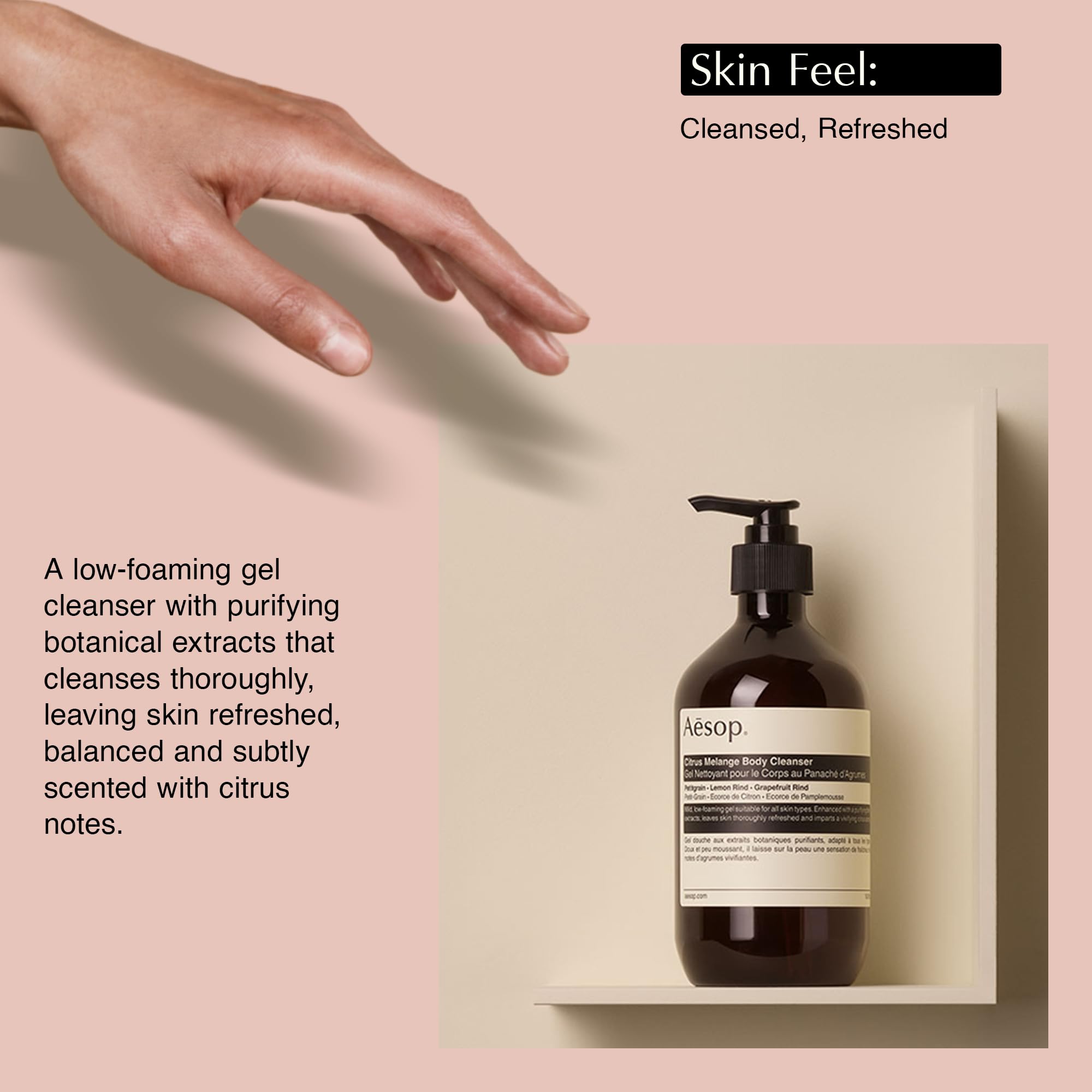 Amazon.com : Aesop Citrus Melange Body Cleanser | Low-Foaming