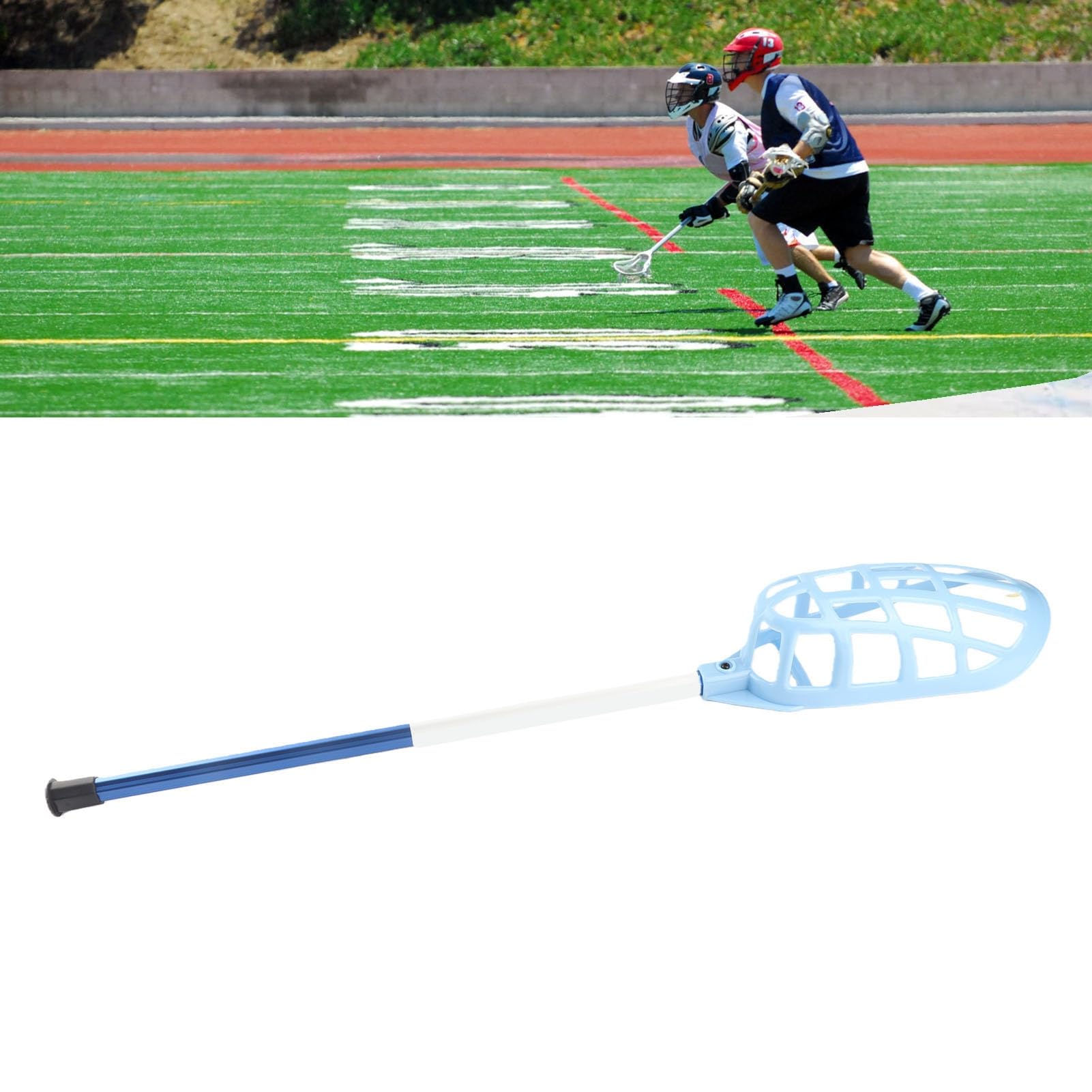 EMUKOEP Lacrosse-Trainingsschläger, Leichter Schläger aus Aluminiumlegierung für Anfänger, Ideal Zum Üben und Wettkampfspielen