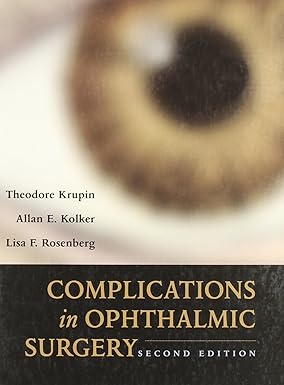 Complications in Ophthalmic Surgery