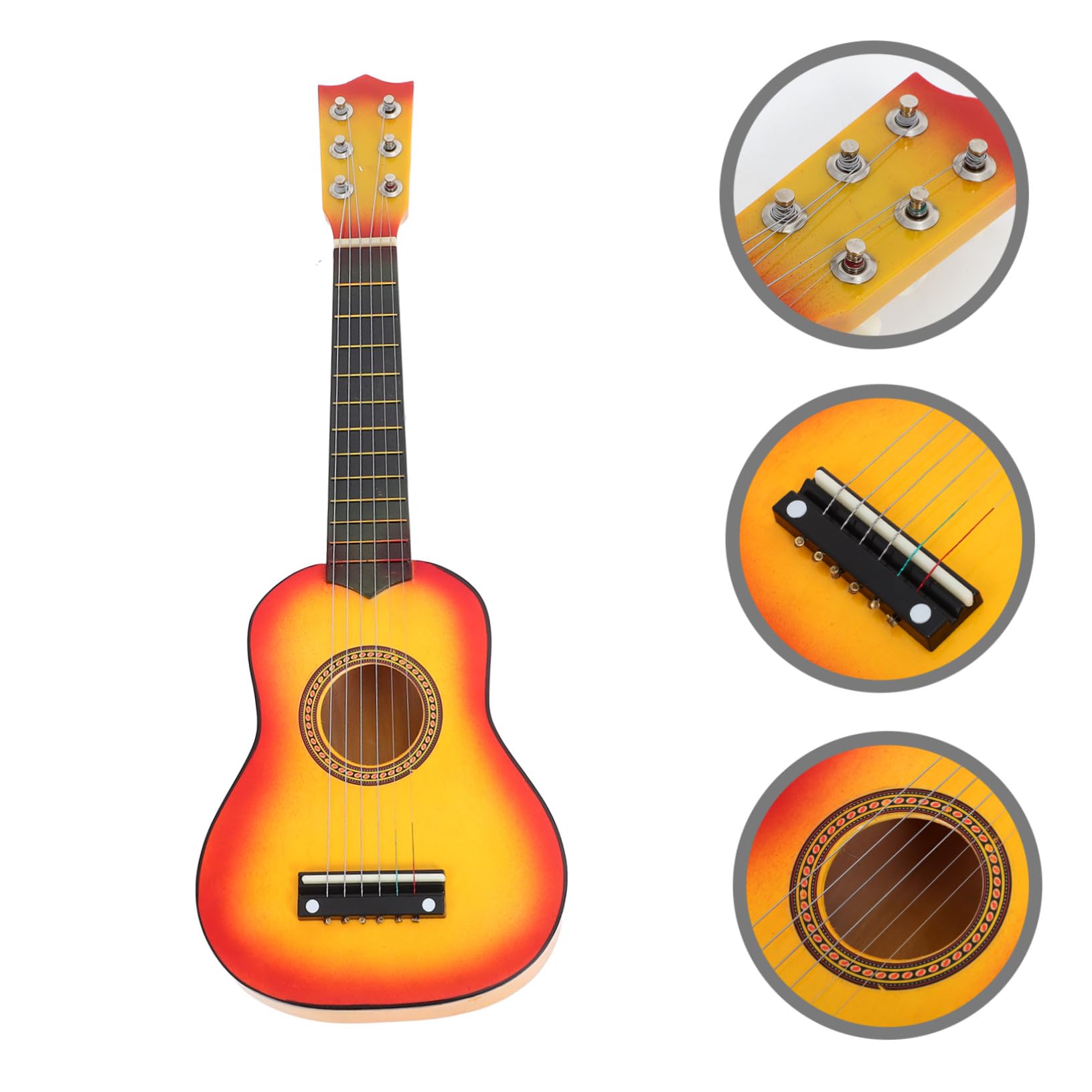 Juguete de Guitarra Musical 21 Pulgadas de Madera para Niños