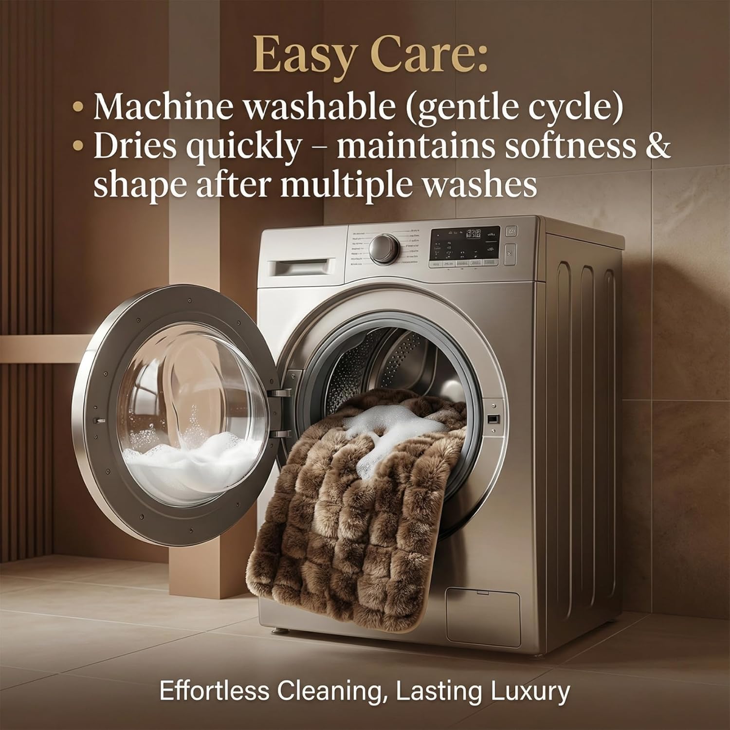 Recliner Chair Cover, Thick Rabbit Plush Recliner Cover, 1 Set Soft Warm Faux Furs Couch Sofa Slipcover for Kids Dogs Pets Home..