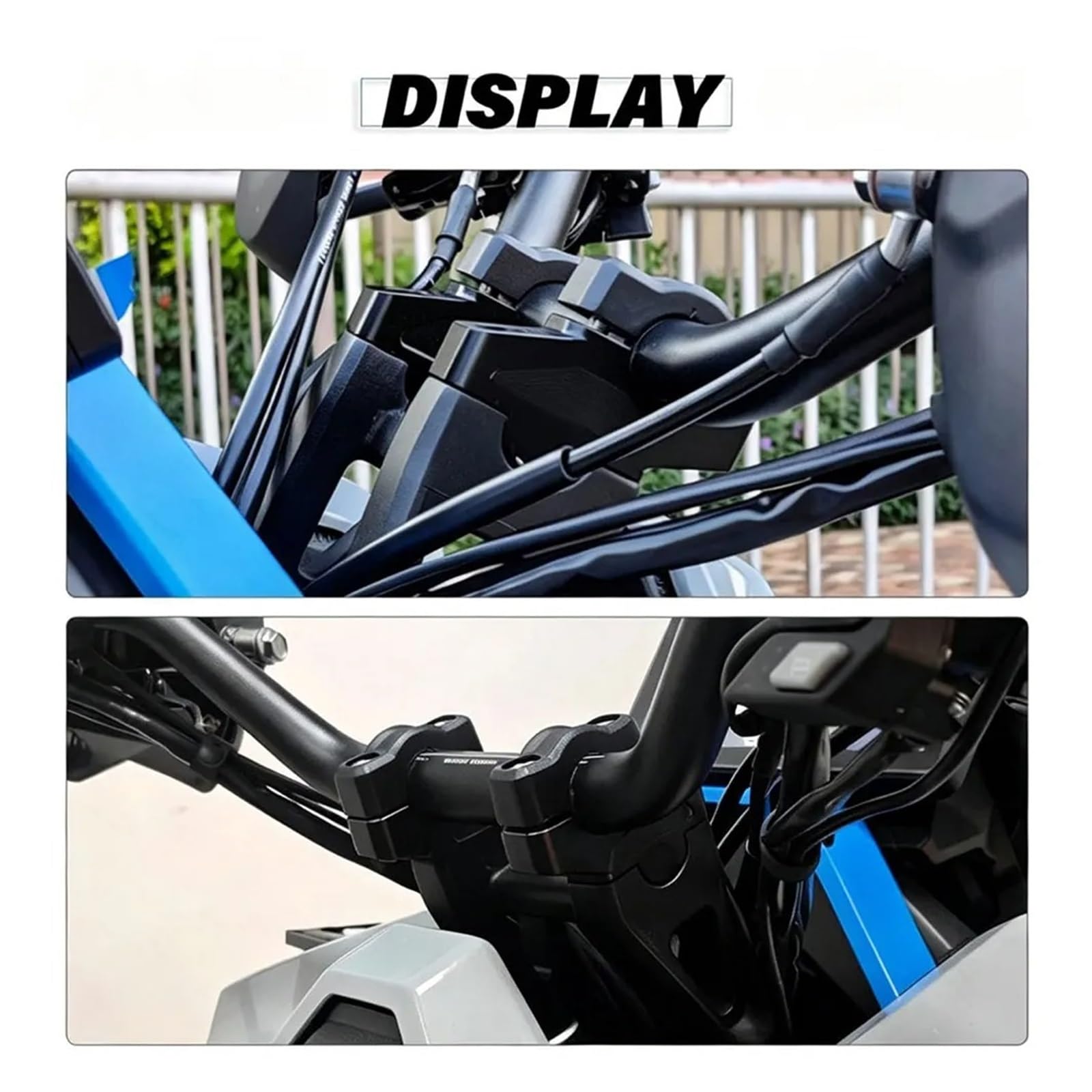 Alzamanubrio Moto Per ZONTES 368G 368 G 368-G 368g 2024 2025 2026 Offset Indietro Spostare Manubrio Morsetto Adattatore Riser Regolabile