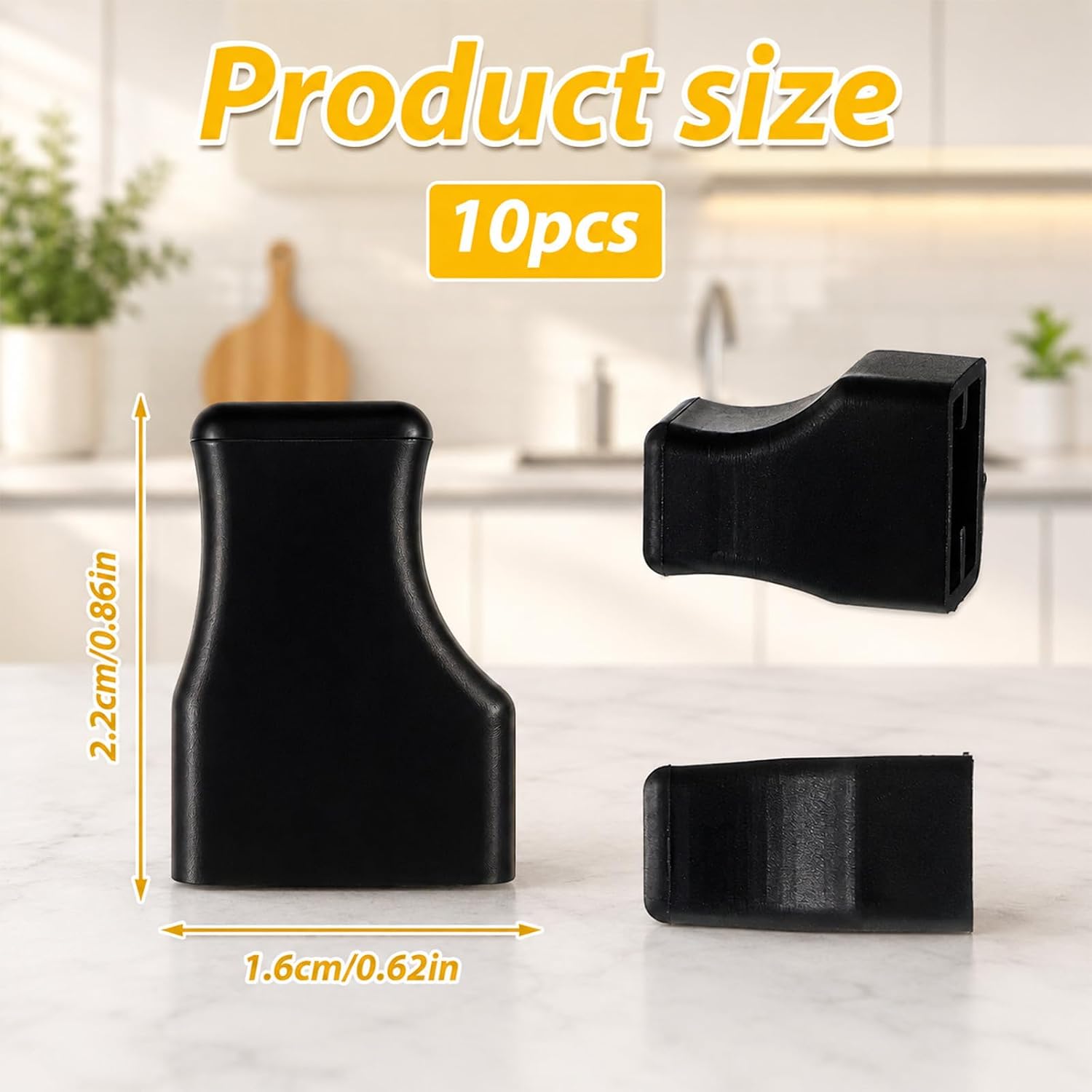 10 Pcs Black Silicone Syrup Pump Tip Covers, Reusable Pourer Caps for Coffee Syrup, Oil, and Condiments, Keeps Fresh and Clean