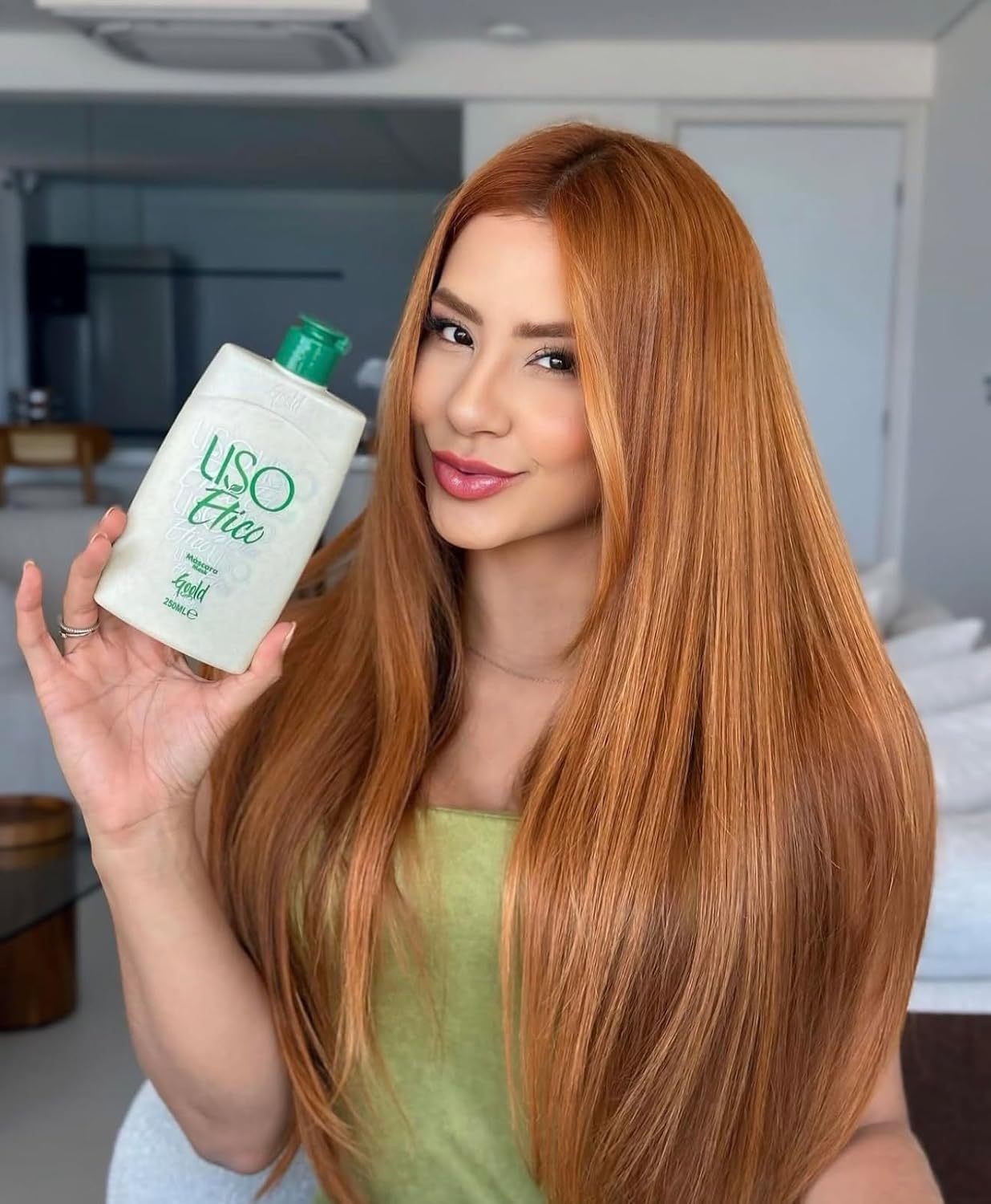 Gold Spell Liso Etico - Brazilian Powerful Hair Mask, 250ml (8.45 FL OZ)