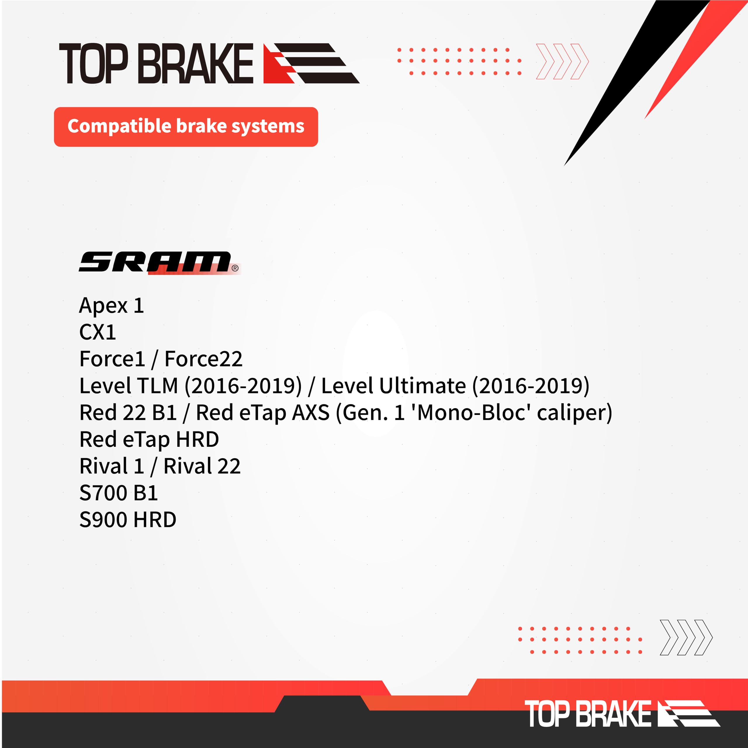 Pastiglie Freni Per Freni SRAM/Avid - Compatibili Con Level, Force, Red ETap, Rival - 2 Paia - Foto 12