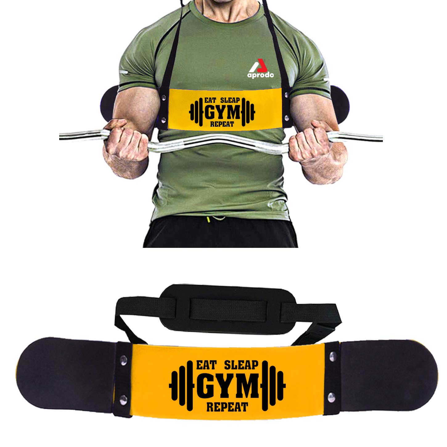 See full amazon price history chart for Aprodo Arm Blaster - Heavy Duty Biceps Isolator for Bodybuilding, Weightlifting, Gym, Exercise, Workout - Bicep Arm Trainer, EAT Sleep Gym Repeat (Yellow) Aprodo Arm Blaster - Heavy Duty Biceps Isolator for Bodybuilding, Weightlifting, Gym, Exercise, Workout - Bicep Arm Trainer, EAT Sleep Gym Repeat (Yellow) (B08BTVLBD6) Amazon Price History, Amazon Price Tracker