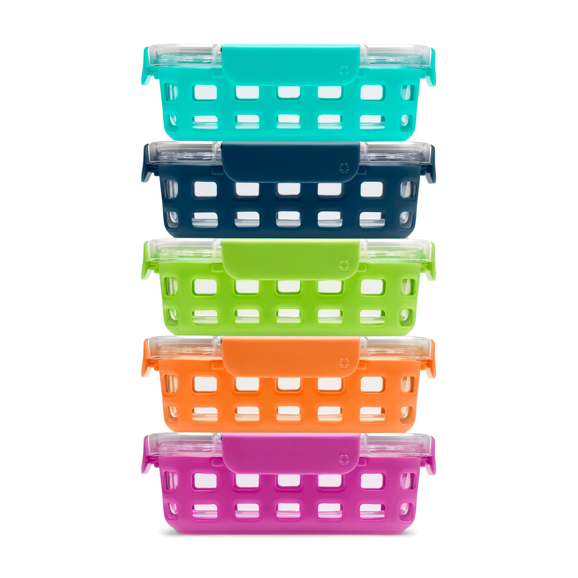 Ello Duraglass 3.4 Cup Meal Prep Sets 10Pc