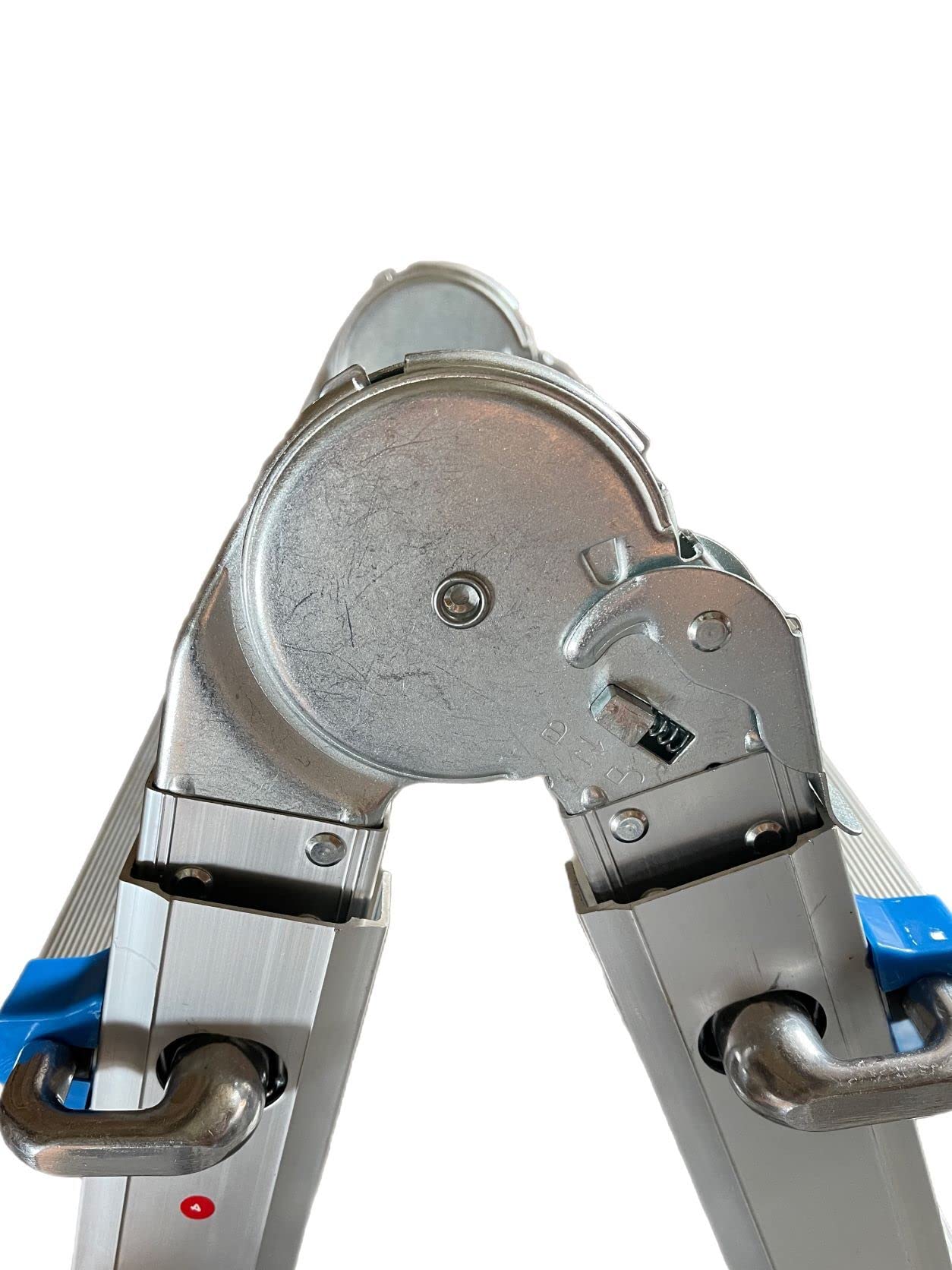 Klappleiter Teleskopleiter Stehleiter 4x6 Mehrzweckleiter Alu Leiter aus Hochwertigem Aluminium