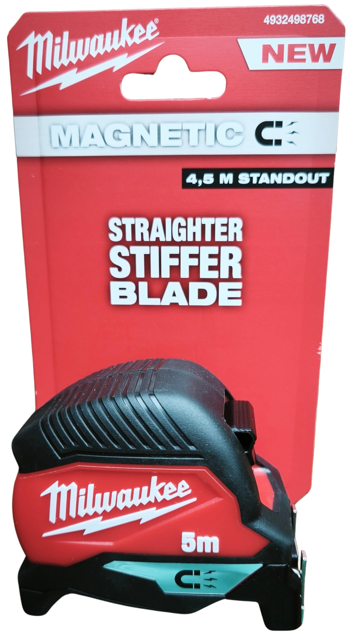 Milwaukee 4932498768 GEN IV - Metro a nastro magnetico, 5 m