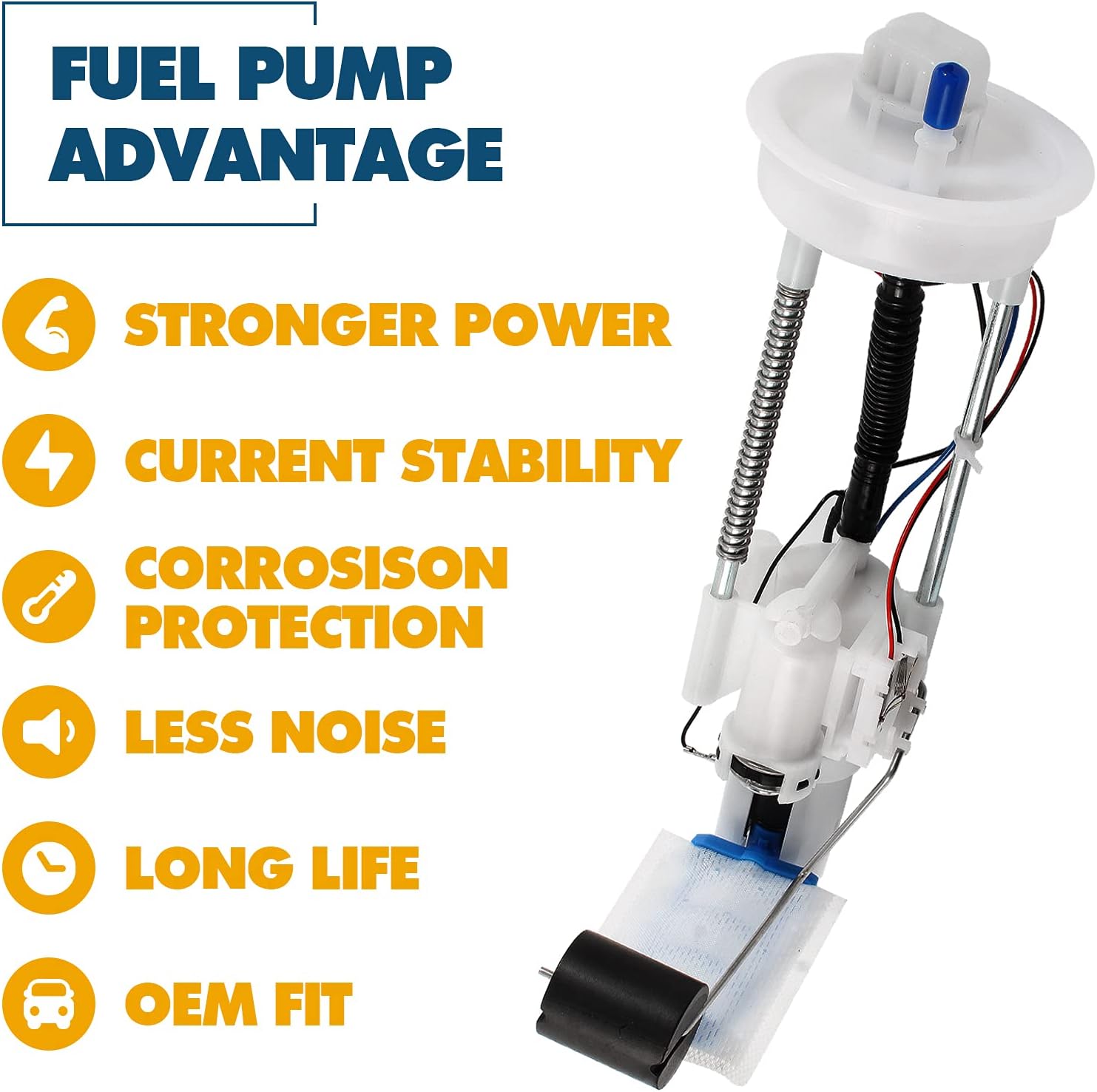 OEM Fuel Pump Assembly Compatible with 2014-2019 Polaris RZR 900 XP 1000 Replaces - Original Equipment Replacement 2205502 2521363 2521294 2521436 2521750 2208323