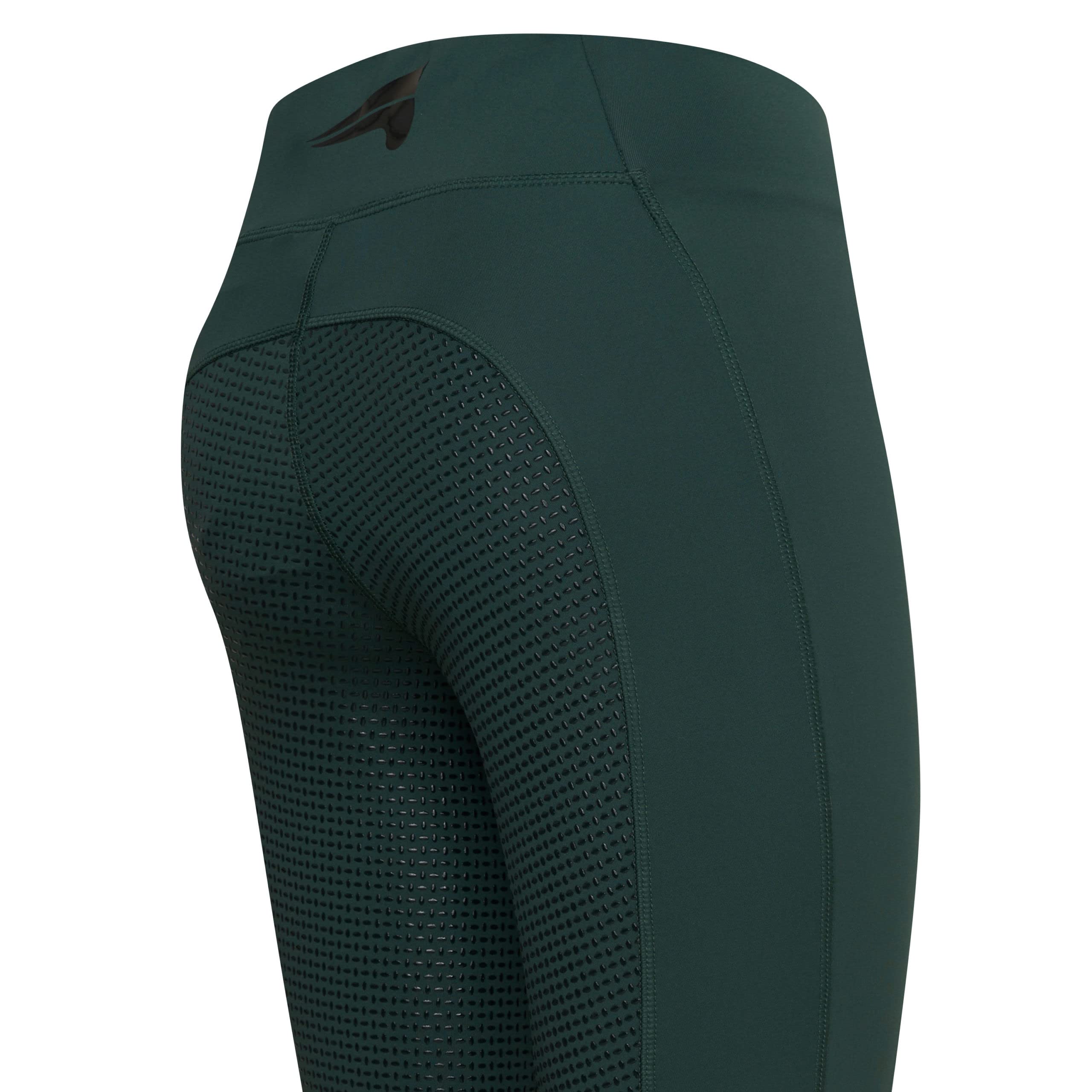 euro-star Reitleggings ERLivia Full Grip Dark Leaf dunkelgrün