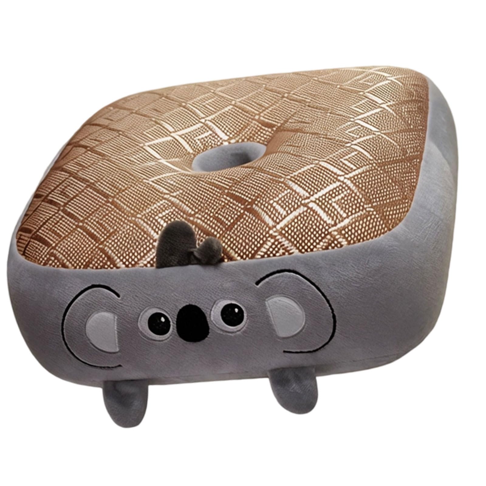 Kaeltsyn Natural Fiber Seat Pad Designed for Enhances Airflows During Warm Season Slip Proof Seat Pillow
