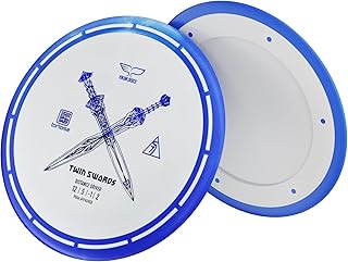 Yikun Twin Swords Understable Distance Driver| Pro Worlds 2025 Limited Edition | Beginner-Friendly Max-Distance Disc | Wind-Resistant & Easy-Glide Control | PDGA Approved 170-175g