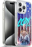 Vista 20 de Head Case Designs Funda de gel suave con licencia oficial de la WWE American Nightmare Flag Cody Rhodes Graphics compatible con Apple iPhone 7