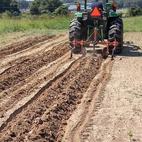 Miniatura 5 de Titan Attachments Cama de disco ajustable naranja de 60 pulgadas, categoría 1, compatible con enganche rápido de 3 puntos